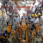 豐田汽車UR2.5區(qū)自動(dòng)化輸送焊接線案例